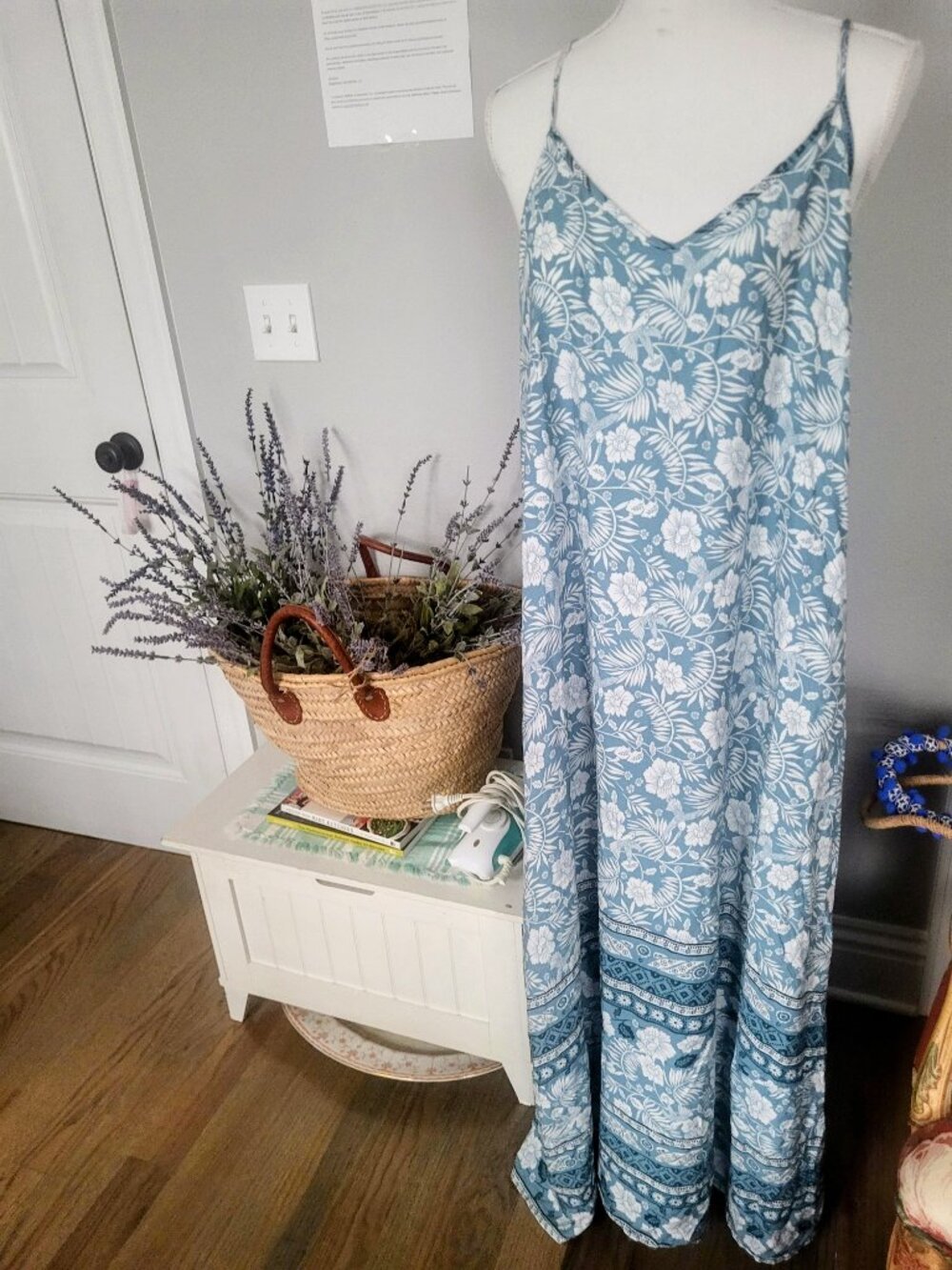 Baby Blue Summer Maxi dress